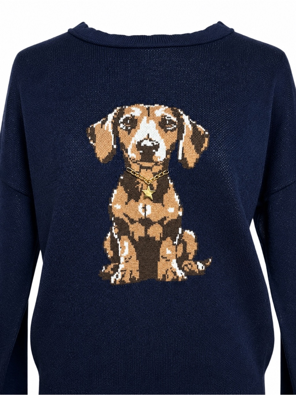 🐶 Adorable Dog Graphic Knit Sweater – NWOT 🐶 - Picture 5 of 6